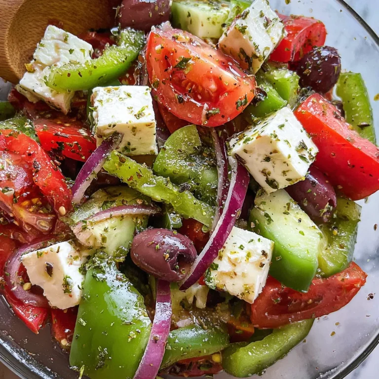 Best Greek Salad Recipe