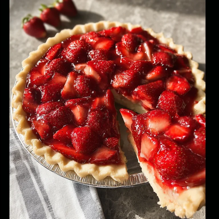 Copycat Frisch's Big Boy Fresh Strawberry Pie
