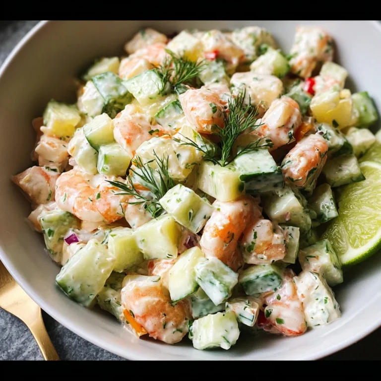 Cucumber Shrimp Salad