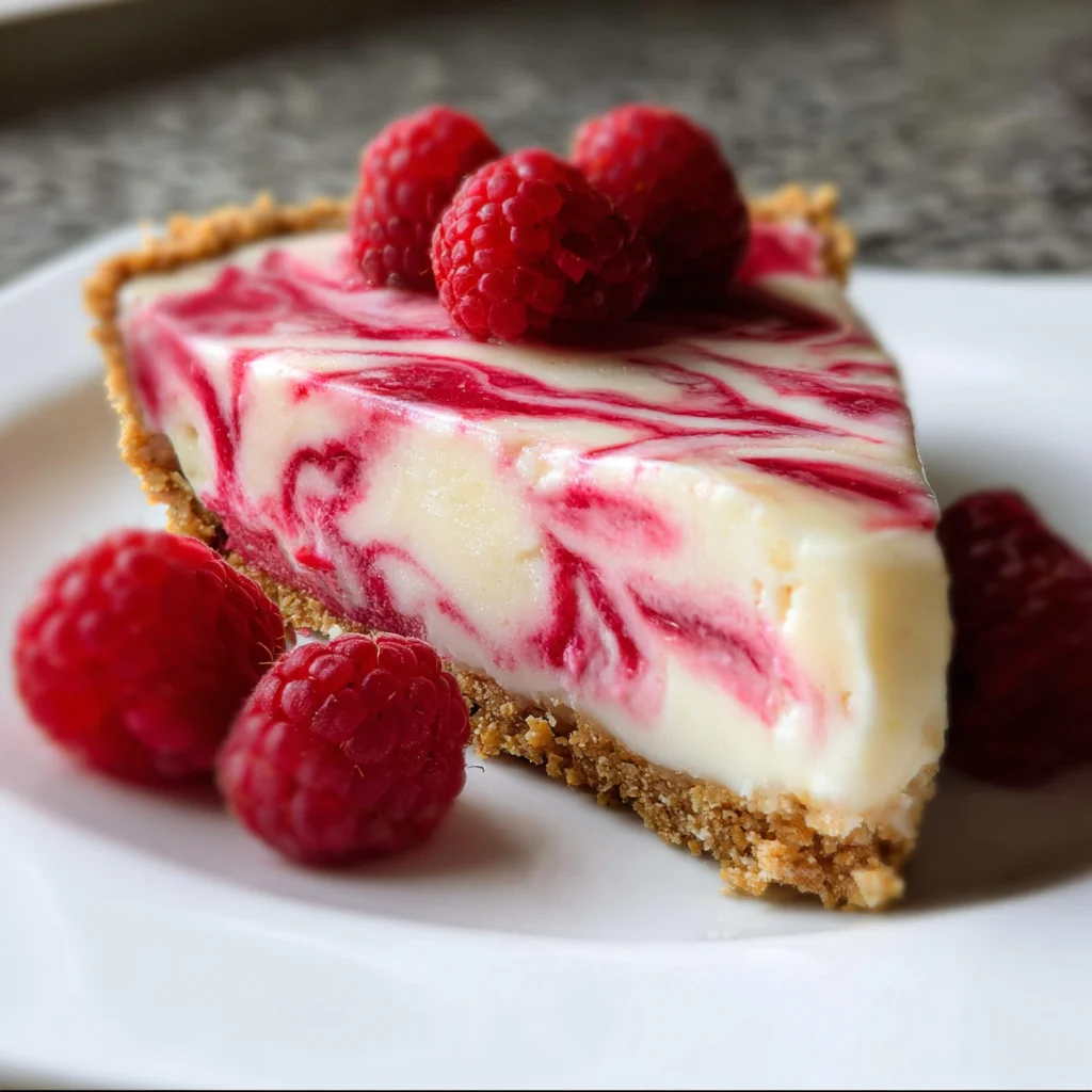 Frozen Raspberry Lemonade Pie