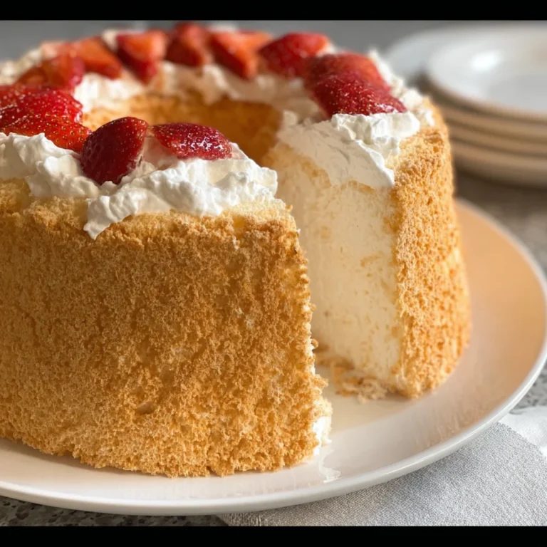 Homemade Angel Food Cake