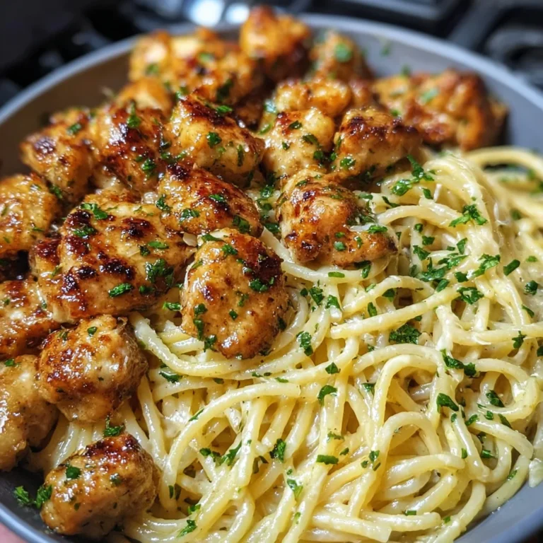 I Made Lemon Garlic Butter Chicken Bites