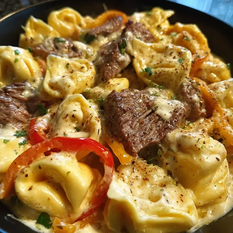 Made This Cheesesteak Tortellini