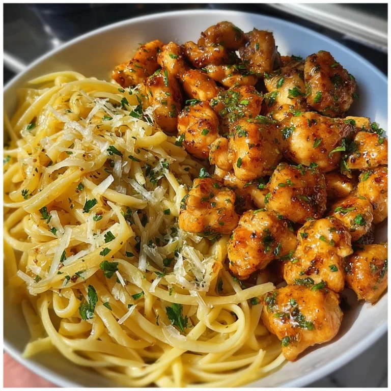Made This Lemon Garlic Butter Chicken Bites