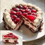 No Bake Black Forest Icebox Cake