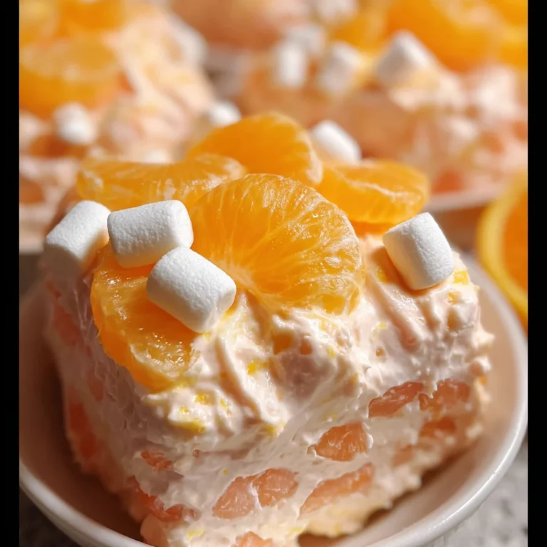 Orange Fluff Jello Salad Recipe