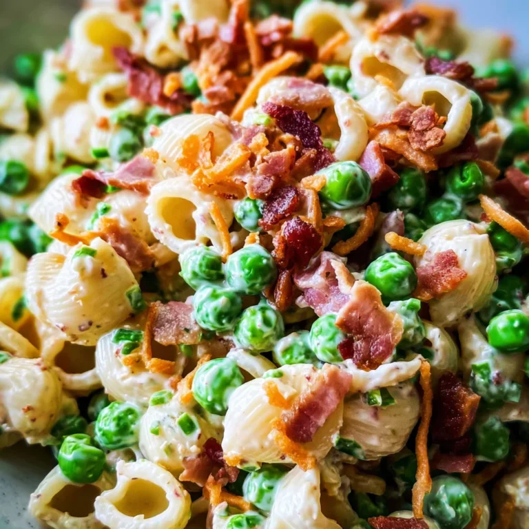 Pea Pasta Salad