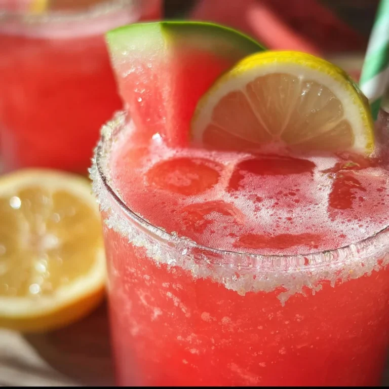 Spiked Watermelon Lemonade