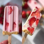 Strawberry Cheesecake Popsicles Recipe