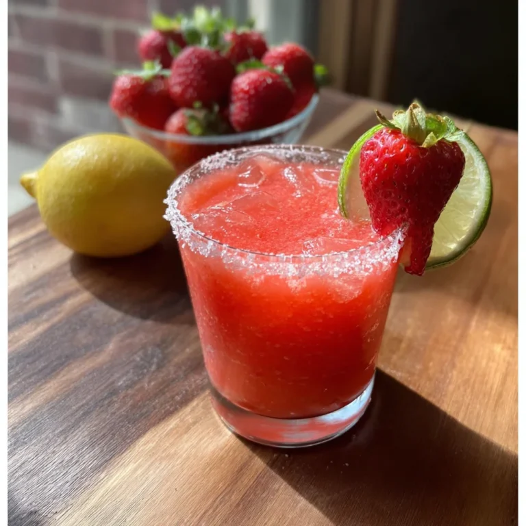 Strawberry Lemonade Margaritas