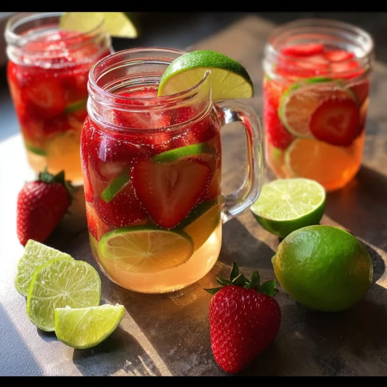 Strawberry Limeade Sangria
