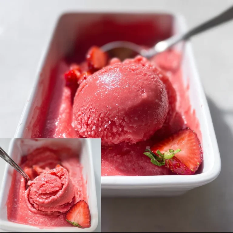 Strawberry Sorbet