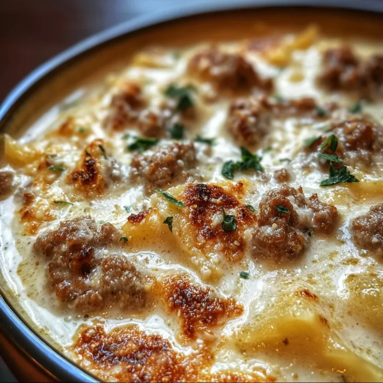 This Creamy Alfredo Lasagna Soup Is Everything You Love