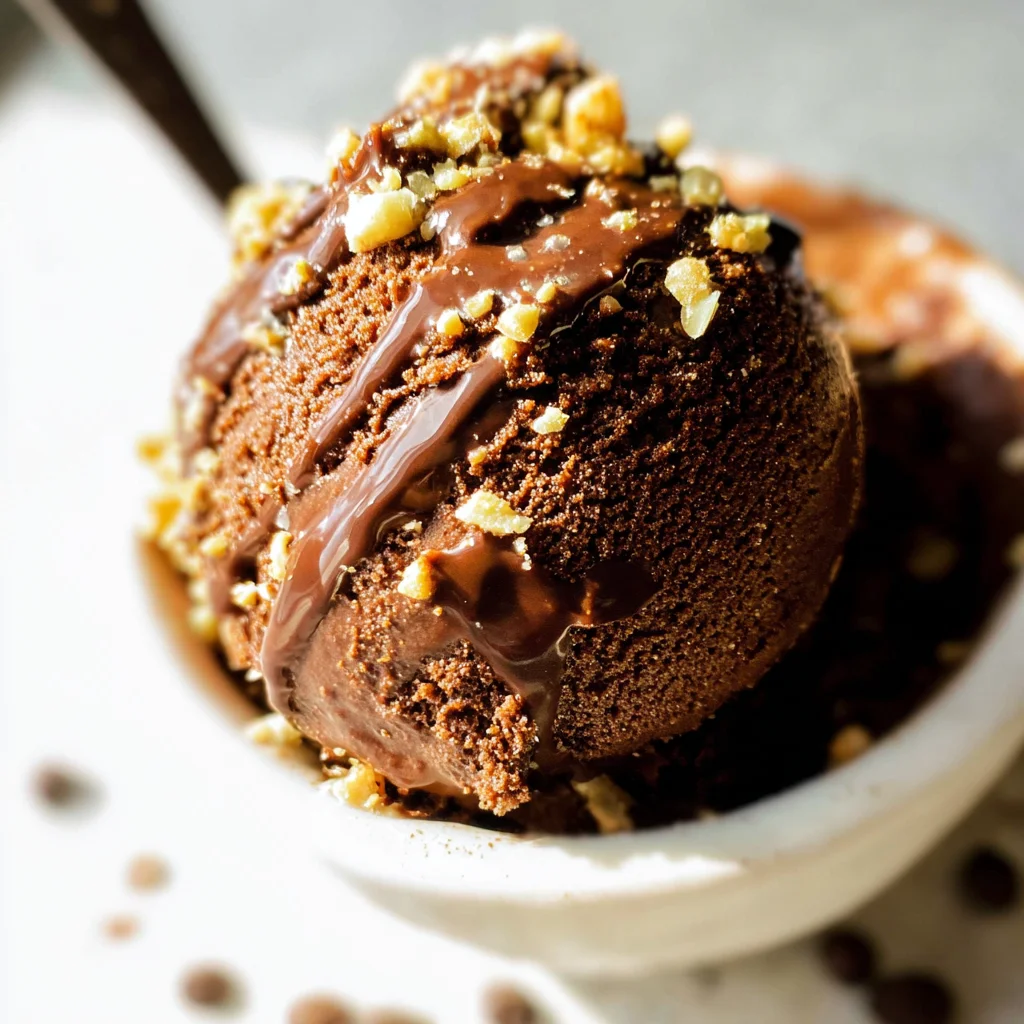 Vegan Espresso Dark Chocolate Sorbet