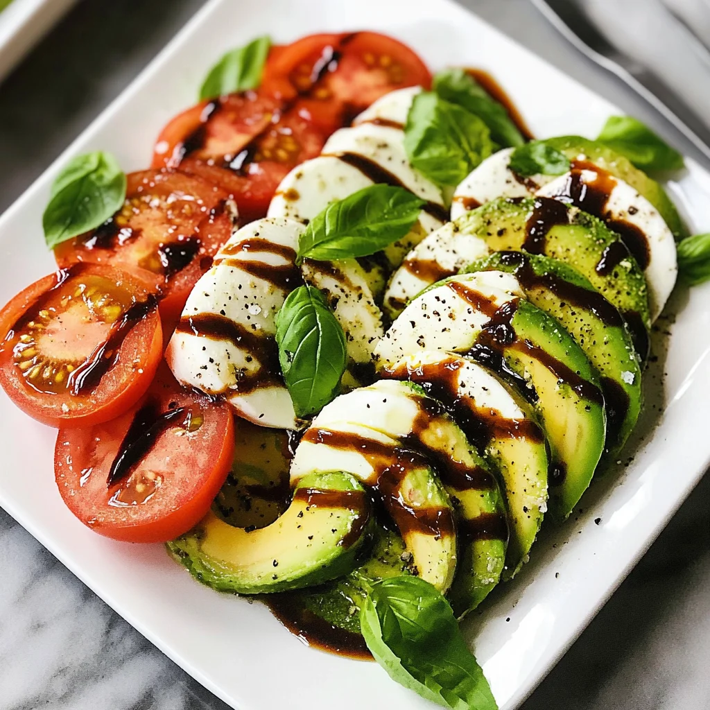 Avocado Caprese Salad