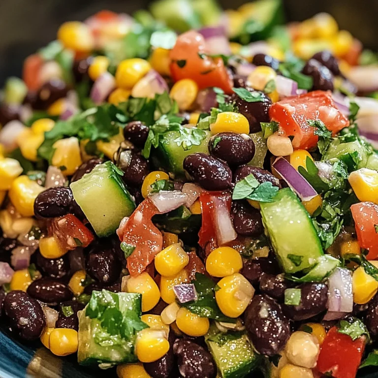 Black Bean Corn Salad Recipe