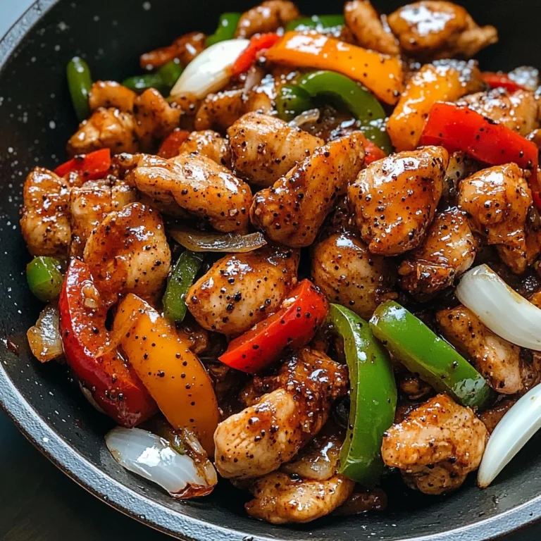 Black Pepper Chicken