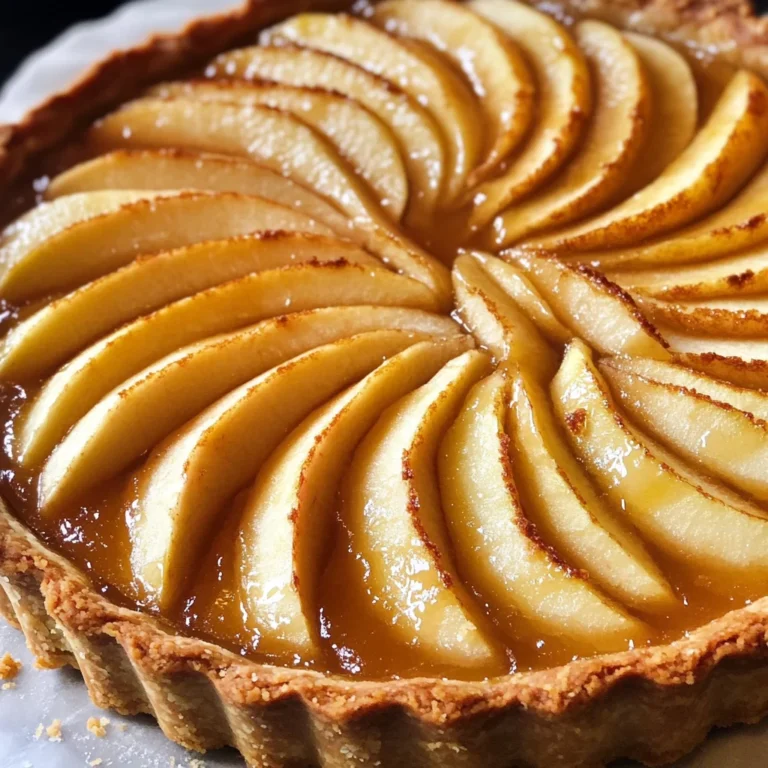 Classic Tarte aux Pommes (French Apple Tart)