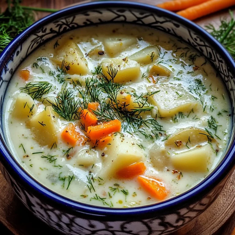 Creamy Potato & Dill Soup ('Koperkowa')