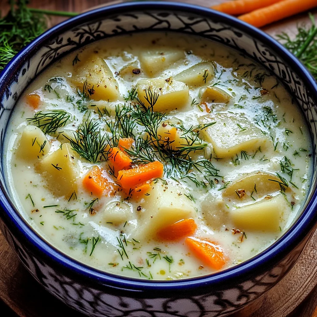 Creamy Potato & Dill Soup ('Koperkowa')