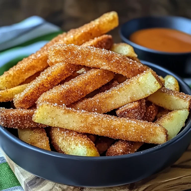 Crispy Air Fryer Apple Fries