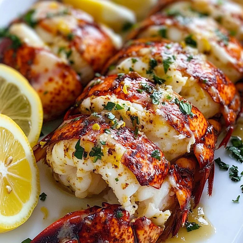 Garlic Butter Lobster Tails