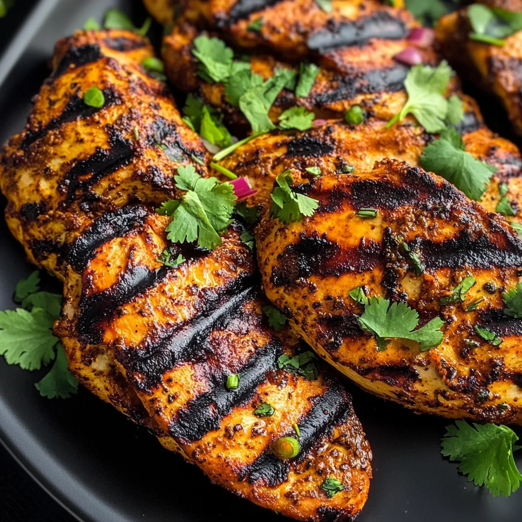 Grilled Moroccan Chicken