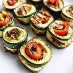 Grilled Zucchini Hummus Roll-Ups Recipe