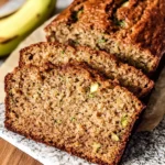 Healthy Zucchini Banana Bread