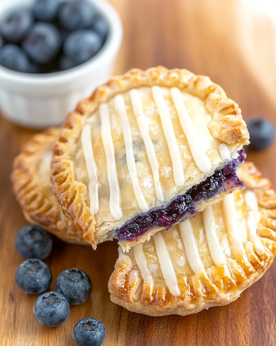 Homemade Blueberry Hand Pies
