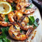 Lemongrass and Sriracha Grilled Shrimp