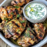 Mediterranean Grilled Chicken Thighs