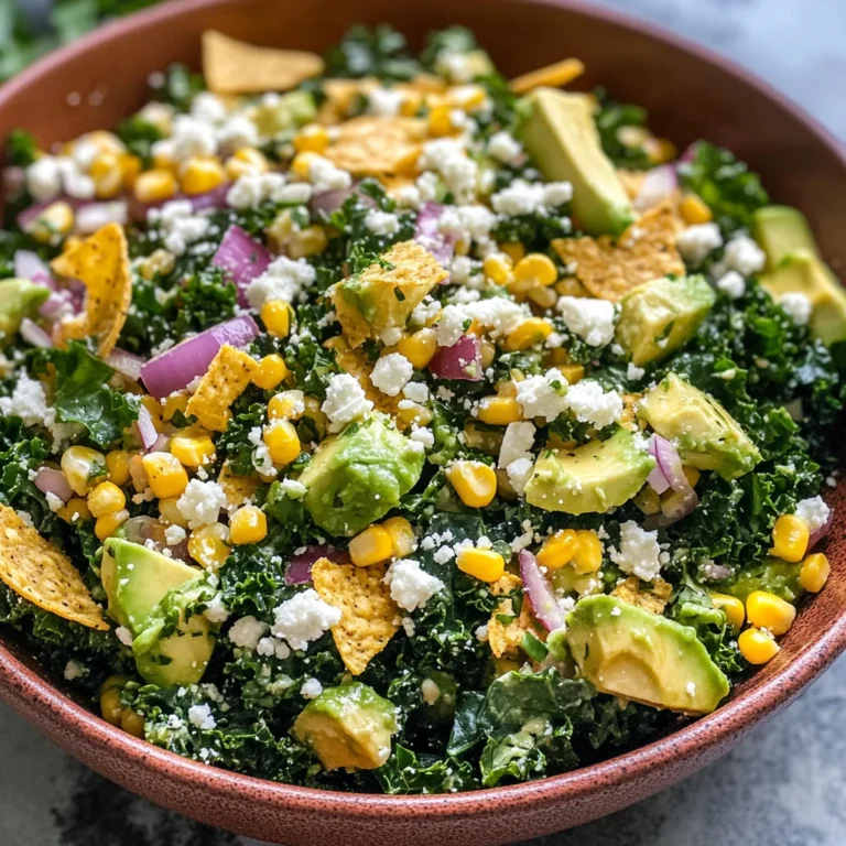 Mexican Street Corn Kale Salad