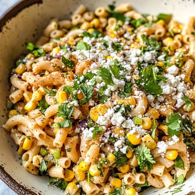 Mexican Street Corn Pasta Salad