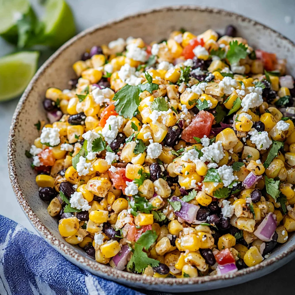 Mexican Street Corn Salad (Esquites Recipe)