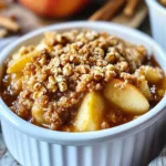 Mini Apple Walnut Crumble