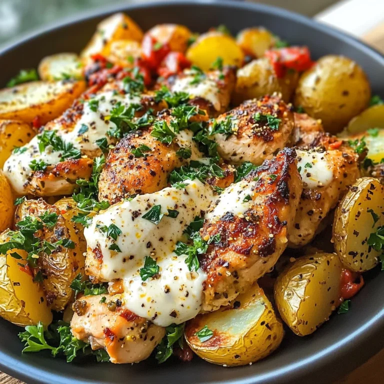 Spicy Lemon-Harissa Chicken Alfredo