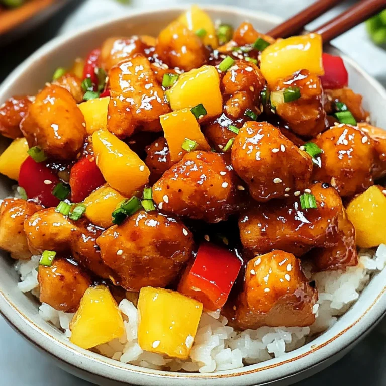 Sweet And Sour Chicken Recipe