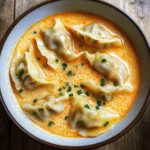 Thai Coconut Curry Dumpling Soup