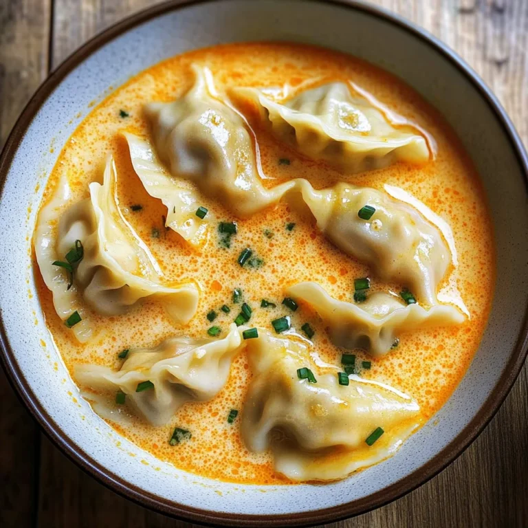 Thai Coconut Curry Dumpling Soup