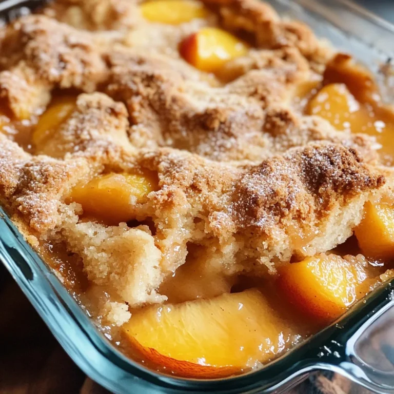The Best Southern Peach Cobbler Recipe