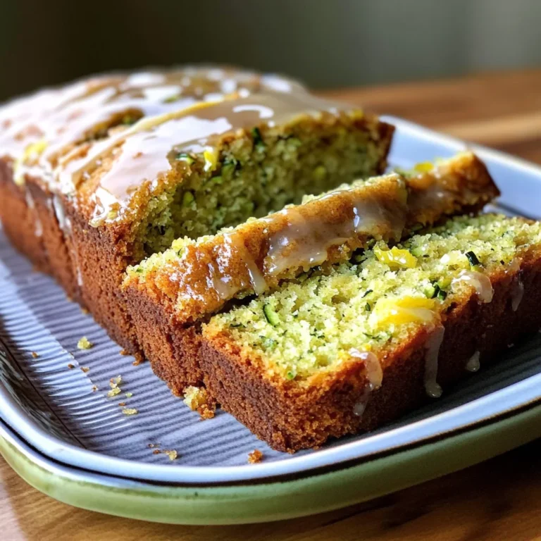 Ultra Moist Lemon Zucchini Bread Lemon Glaze: 1 Secret for Amazing Flavor