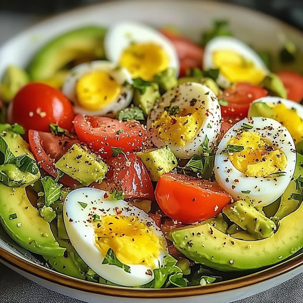Avocado Egg Salad Bowl