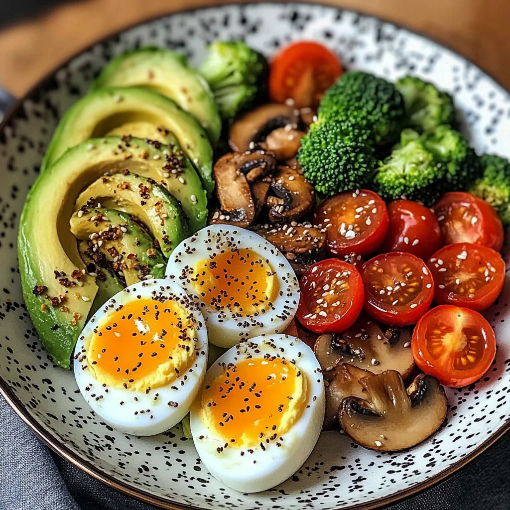 Avocado and Egg Breakfast Bowl