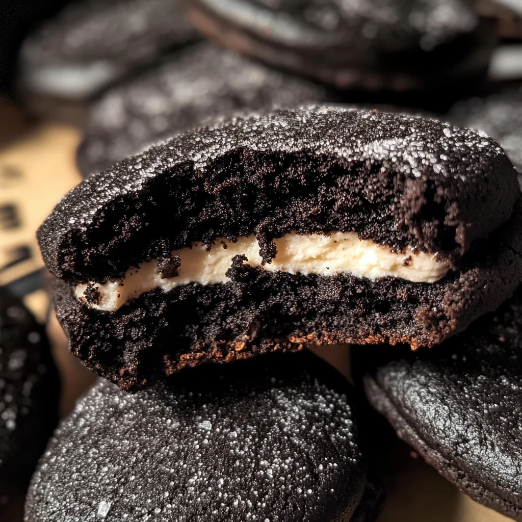 Black Velvet Cheesecake Cookies