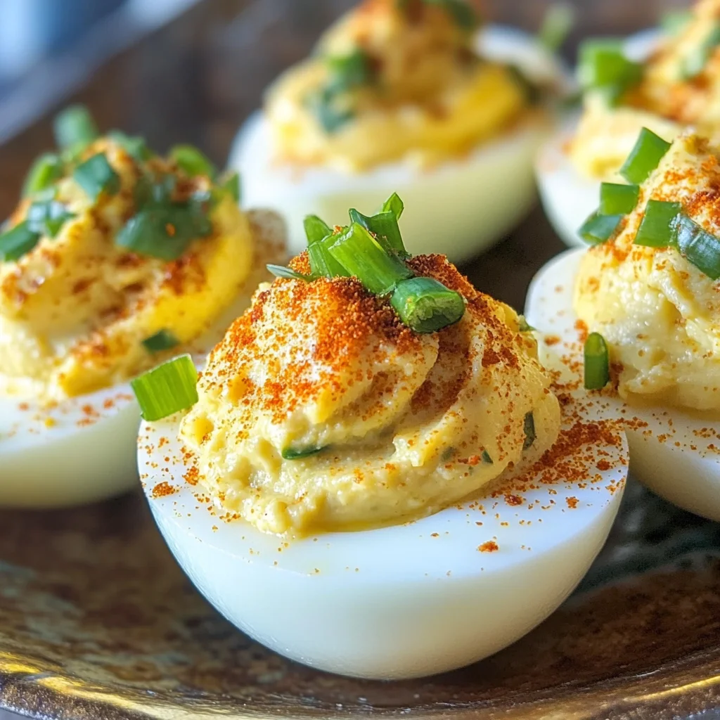 Cajun Deviled Eggs Recipe