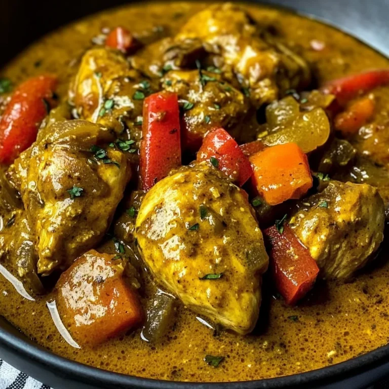 Creamy Jamaican Chicken Curry with Coconut & Spice