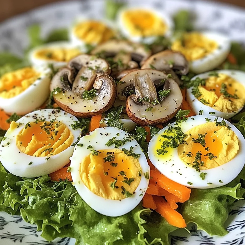 Egg & Veggie Salad