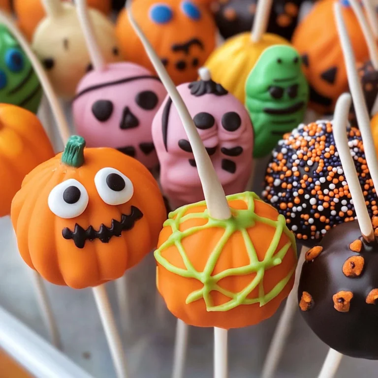 Halloween Cake Pops