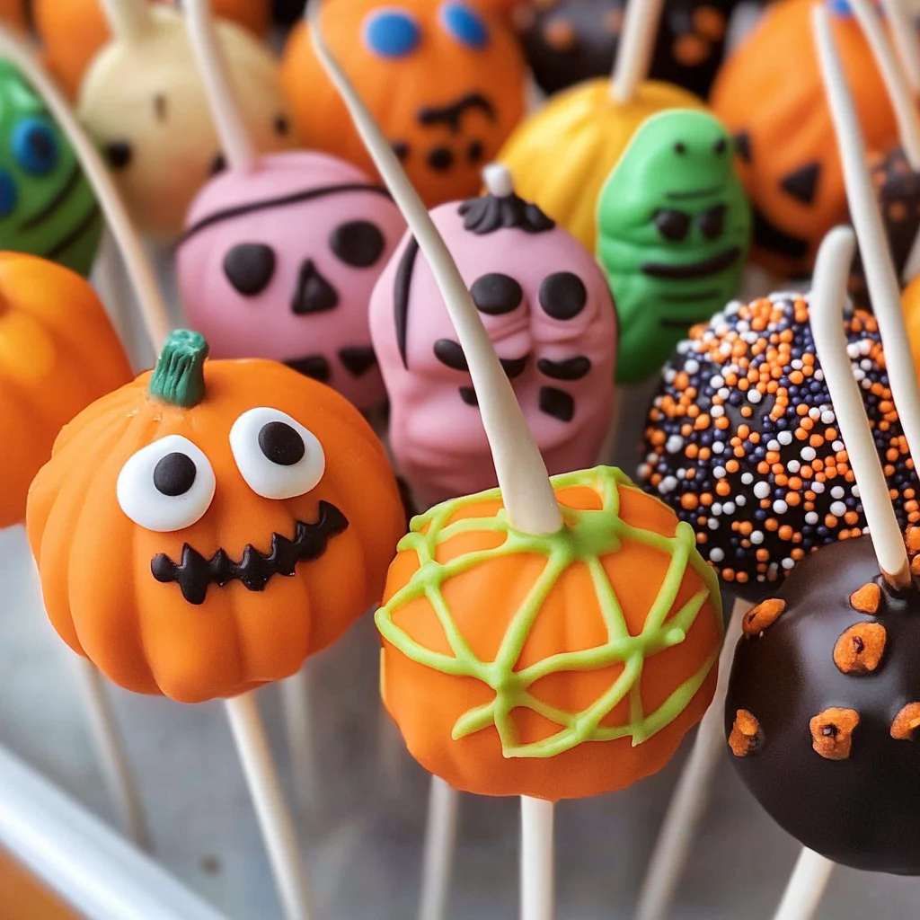 Halloween Cake Pops